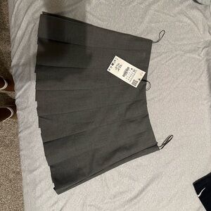 “SOLD” Zara Charcoal Mini Skirt